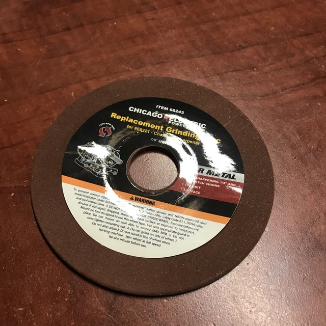 Genuine Part Grinding Wheel Assy For Chicago 68221 Electric Chainsaw Sharpener