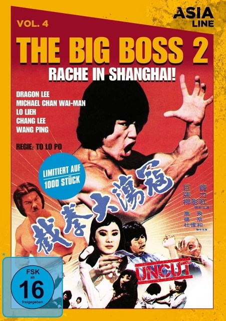 Asia Line: Big Boss 2 - Rache in Shanghai (DVD) Dragon Lee Bolo Yeung Phillip Ko