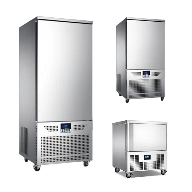 3-15 Trays Commercial Blast Chiller Shock Freezer Refrigerator for Restaurant