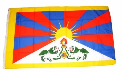Fahne / Flagge Tibet 90 x 150 cm