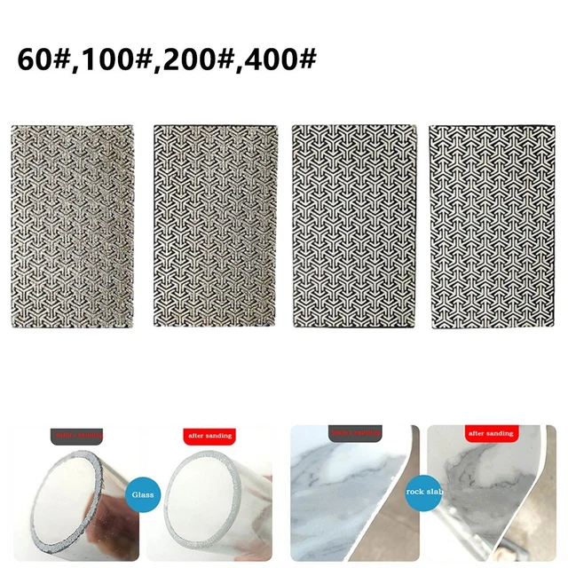 Tapis de polissage à la main diamant haute performance pour surfaces béton et
