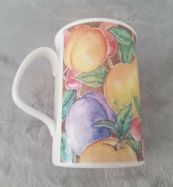 ROYAL DOULTON EXPRESSIONS Country Fruits Fine China Mug by Beverly