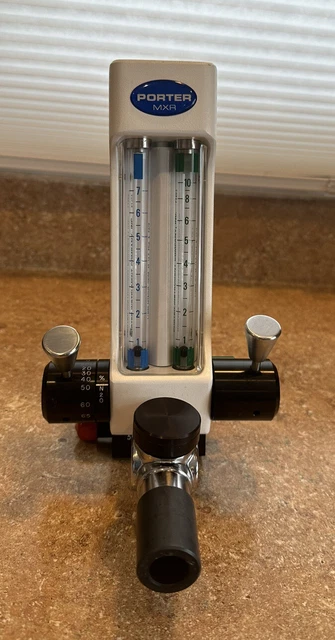 Porter MXR-3000 Dental Nitrous Flowmeter Complete System   WARRANTY