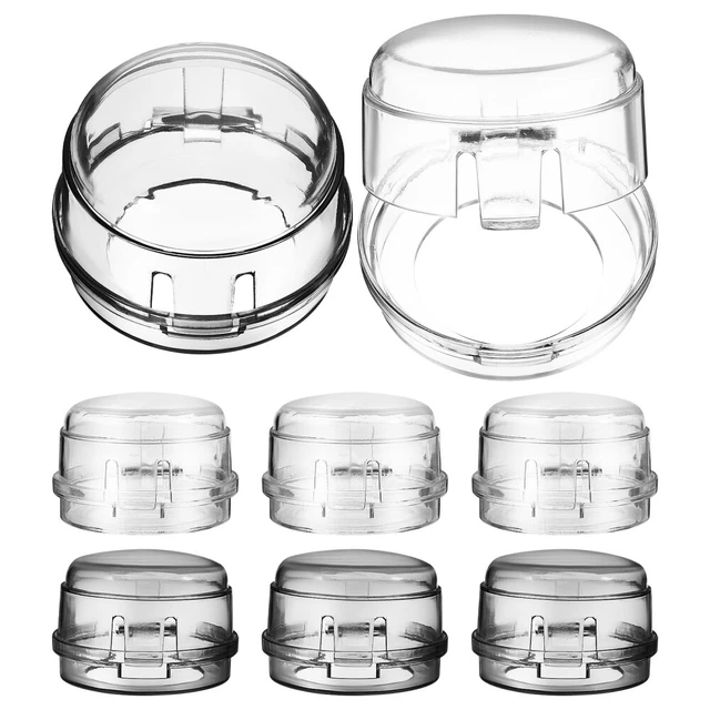 8 pz coperture bottoni fornelli a gas duri sicure per bambini coperture per fornelli per cucina
