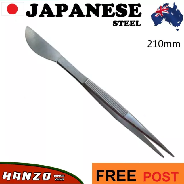 HANZO Bonsai tools 21cm Spade & Tweezer - Japanese Steel - FREE SHIPPING!!!!