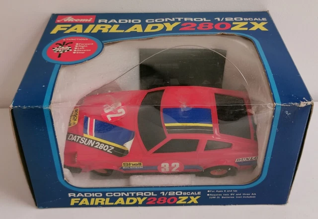 VTG 1980S ASAHI Atcomi 1/20 Scale RC Remote Control Datsun