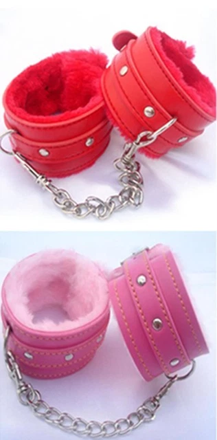 Menottes En Tissu Noir BDSM - Pour Jeux D'intimité Et Bondage
