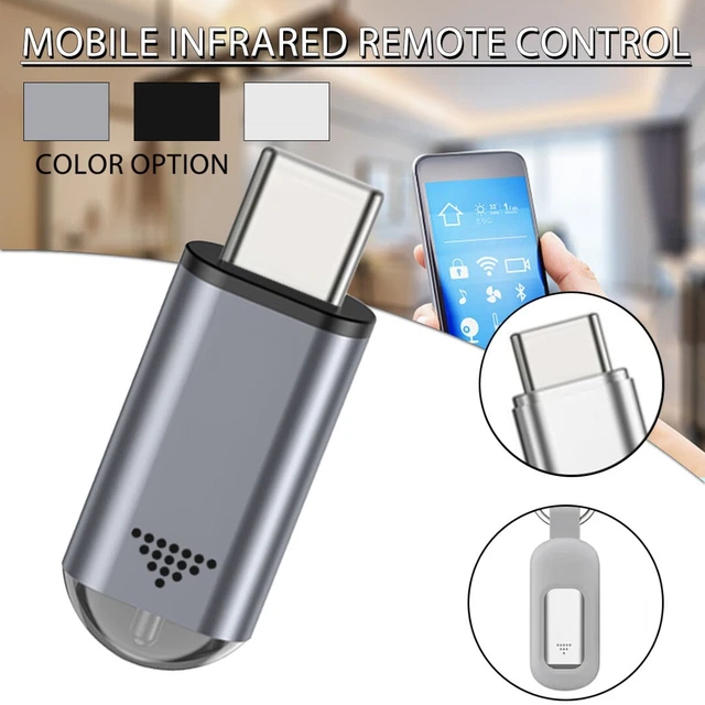 Mini Smartphone IR Remote Controller Adapter for iOS Infrared Smart Home Control