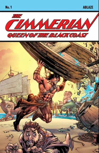 Cimmerian Queen Of The Black Coast #1  Action Superman Homage Variant Conan Nm