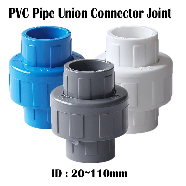 PVC PIPE UNION Connector Joint Inside Diameter 20mm110mm Pressure Pipe