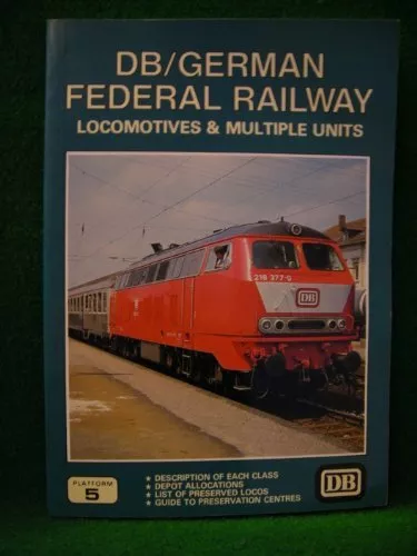 Deutsche Bundesbahn/German Federal Railways Locomotives and Mult