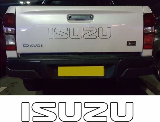 Isuzu D-Max D Max TAILGATE DECAL VINYL GRAPHIC STICKER PICKUP 4X4 TRUCK