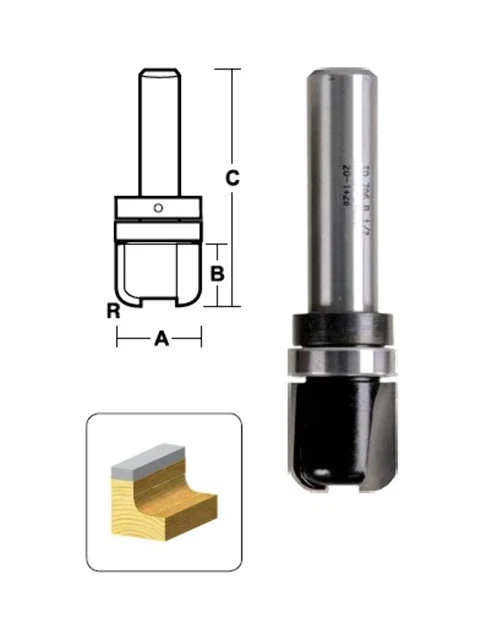 Dish Cut Router Bits | TD700 Series