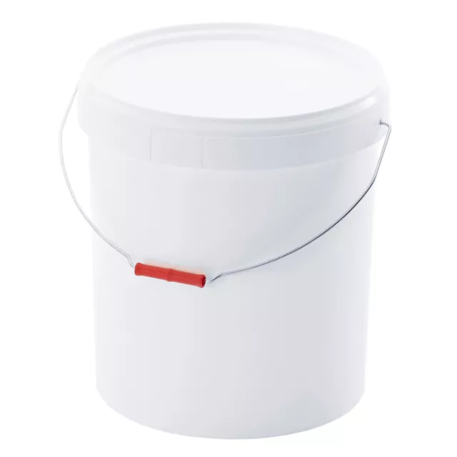 Seaux plastique 20 L conteneur récipient bassines hobbock alimentaire (22050)