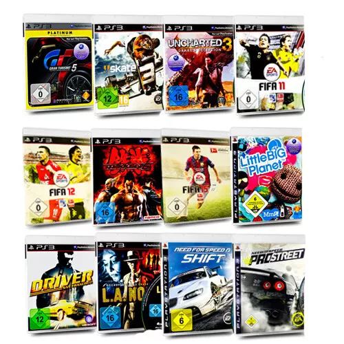 PS3 Jeu Assassins Creed Fifa Gran Turismo Minecraft Besoin pour Speed Inexploré