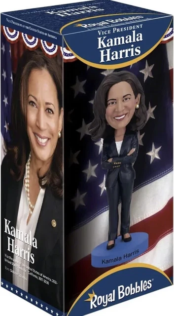 Kamala Harris Bobblehead Royal Bobbles NIB Vice President 2021