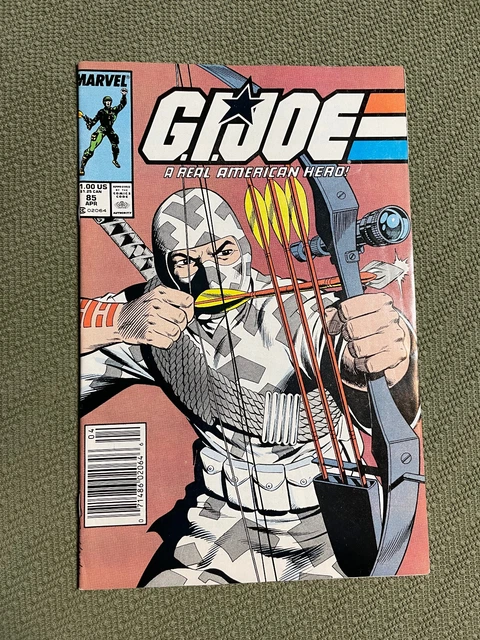 G.I Joe a Real American Hero #85 (6.5) Storm Shadow cover, 1st print, 1989