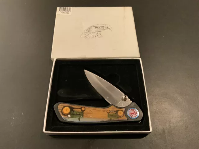 John Deere Single Blade Pocket Knife Liner Lock