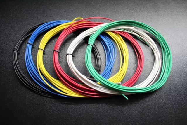 14 Gauge Wire 6 Colors 10 Ft Ea Primary Awg Stranded Copper Automotive Car Power