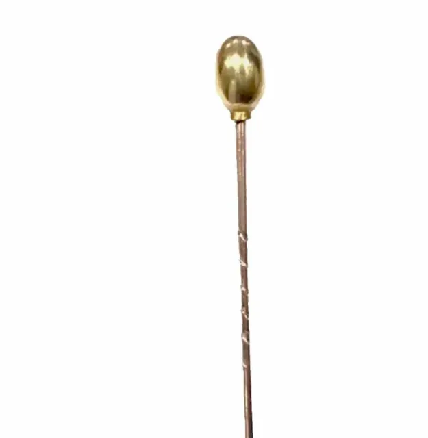 Vintage 9ct Gold Stick Pin Or Tie Pin