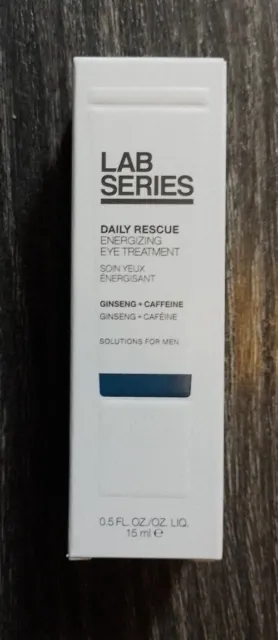 Lab Series Daily Rescue Energising Eye Cream 15ml Solutions For Men New & Boxed