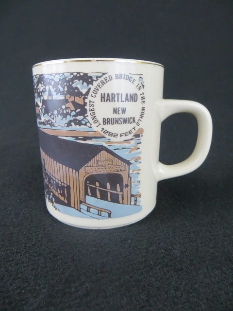Hartland New Brunswick - The Worlds Longest Covered Bridge - 10 Ounce Coffee Mug