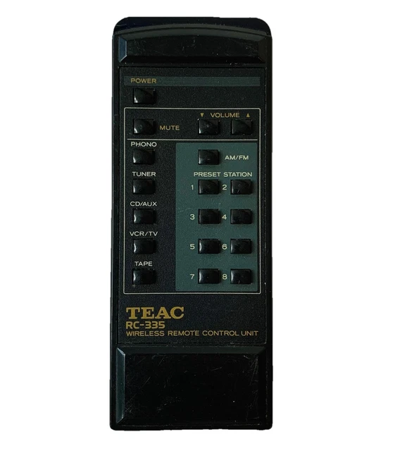 ⭐*️様 TESC RC-1268 Teac Rc-1268 TEAC リモコン RC-1268 アンプ - メルカリ