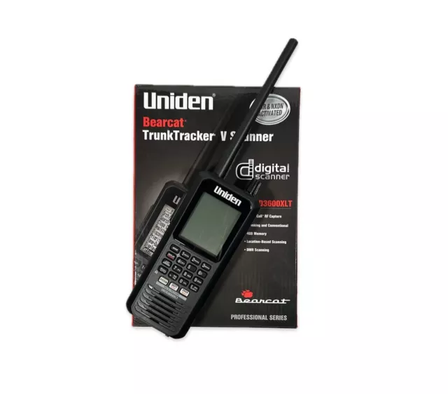 Uniden UBCD3600XLT Digital & Analogue Radio Scanner