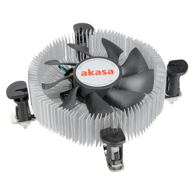 Akasa AK-CCE-7106HP Mini-ITX Intel CPU Cooler LGA 775/1150/1151/1155/1156/1200