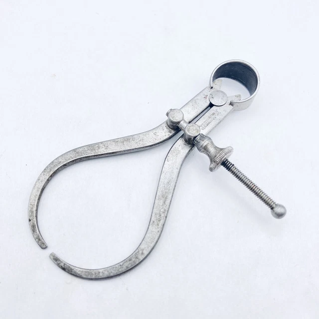 Starrett 3" 79A-3 Yankee Spring-Type Outside Caliper, Solid Nut