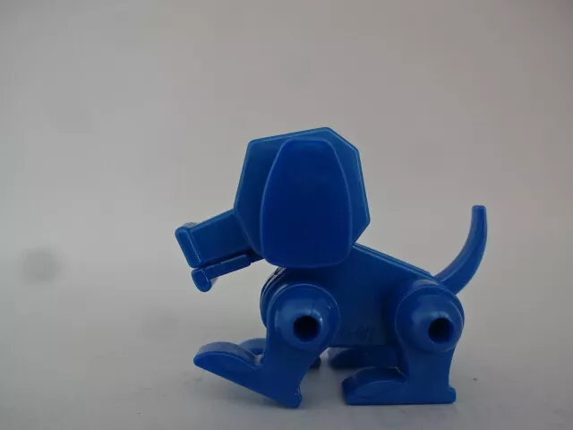 Fantasy Aktionfigur / Blauer Roboterhund - 40 mm