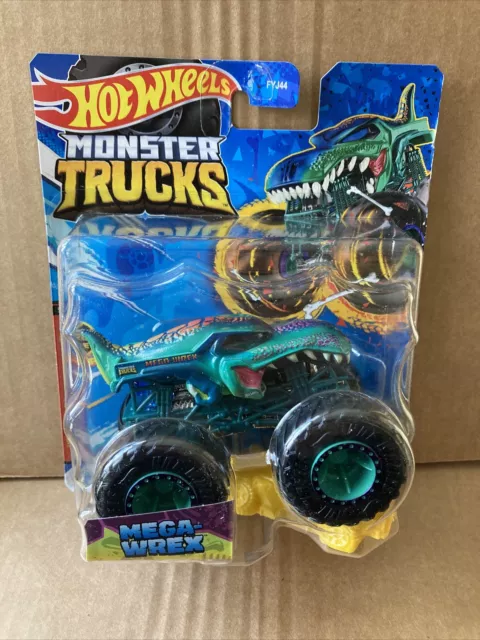 Hot Wheels - 2023 Monster Trucks Monster Trucks Live 5/8 Mega-Wrex  (BBHNW29)