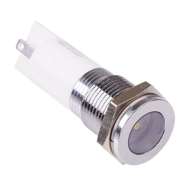 LED Blanc 14mm Panneau Indicateur 110VAC APEM Q14F1CXXSW110