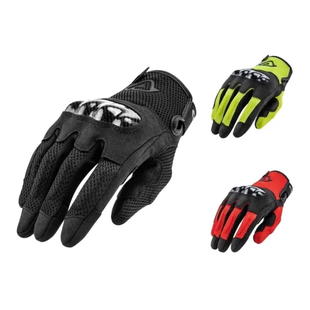 Acerbis Ce Ramsey My Vented Motocross Fuoristrada MX Guanti da Motocicletta