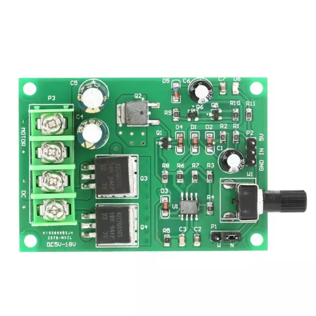 DC 5V 6V 9V 12V 15V 18V Motor Drehzahlsteller Regler Kontroller PWM Driver Board