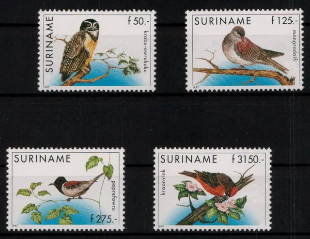 Surinam; Vögel 1997 kpl. **  (32,-)