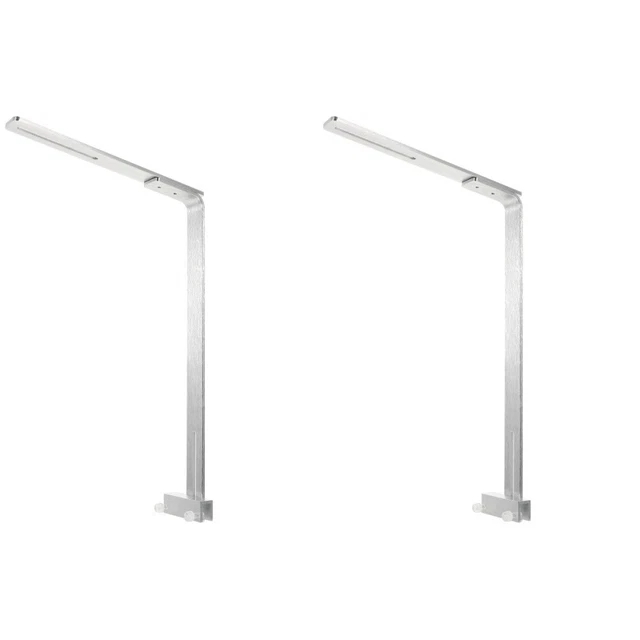 2 pz supporto scaffale sospeso per luci acquario lega di alluminio