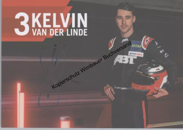 Original Autograph Kelvin van der Linde /// Autogramm Autograph signiert signed