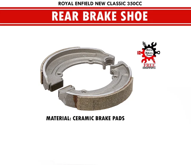 Royal Enfield "New Classic 350cc" "Rear Brake Shoe"