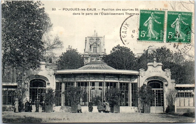 58 POUGUES LES EAUX  -carte postale ancienne [JR03974]