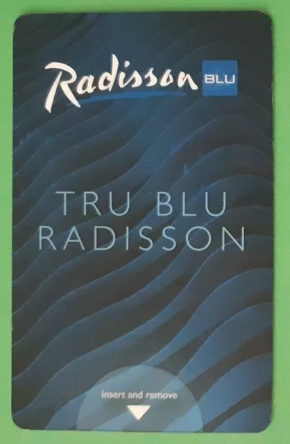 LATVIA  Radisson Blu Conference & Spa Hotel, Riga room key card