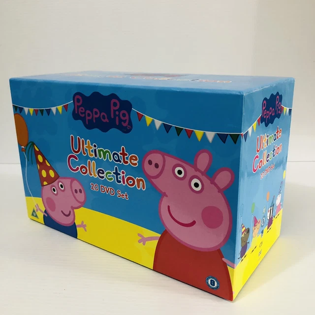 PEPPA PIG ULTIMATE Collection 20 Disc Kids Childrens DVD Boxset