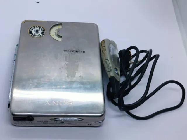 Sony WM EX 20 Walkman Cassette player nuevo cinturón funciona completamente...