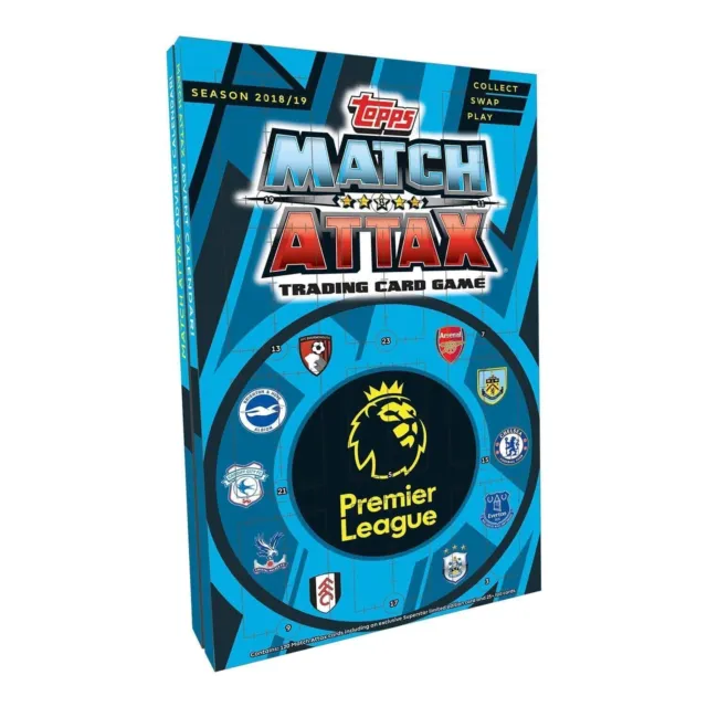 Topps Match Attax Season 2018/2019 Advent Calendar - New Uk