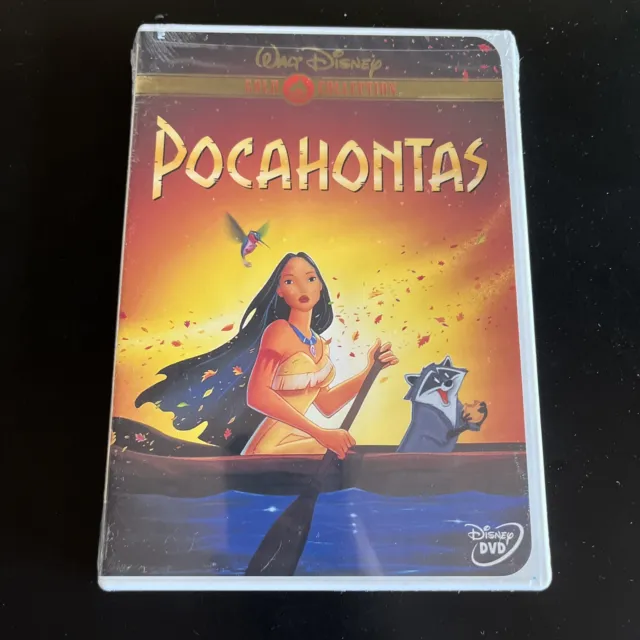 Pocahontas DVD REGION 1 (2000) Disney Gold Collection -- NEW! SEALED!!