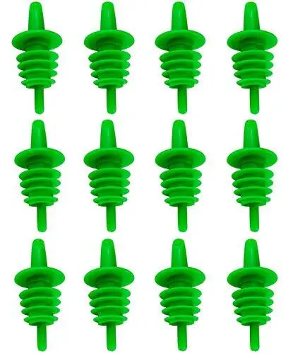 35g Free Flow Pourer Green 12 Per Pack New Economy