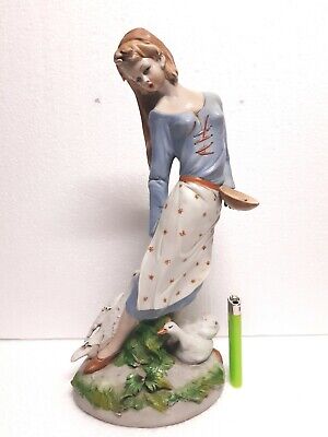 BALLERINI CHE SI BACIANO STATUA CAPODIMONTE DI AMILCARE SANTINI NUOVISSIMA! 