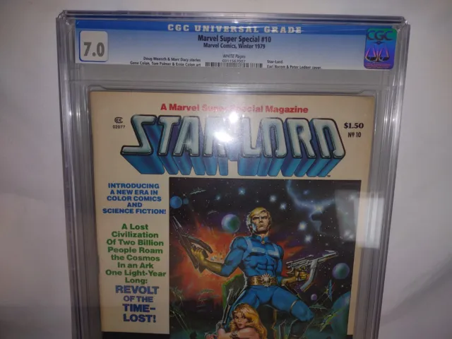 1979 Marvel Super Special #10 CGC 7.0 STARLORD~ GUARDIANS of the GALAXY ~NICE 2