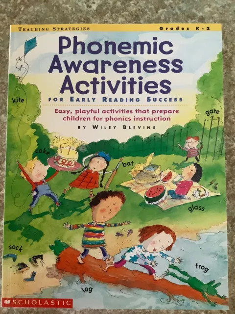 Phonemic Awareness Activities By Wiley Blevins Grades K-2 Paperback