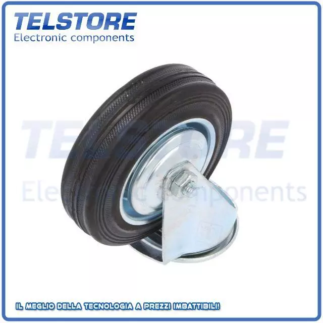 1pcs  Ruota di trasporto diametro 100mm W 25mm H 128mm sterzanti 70kg CKJS-SG 10